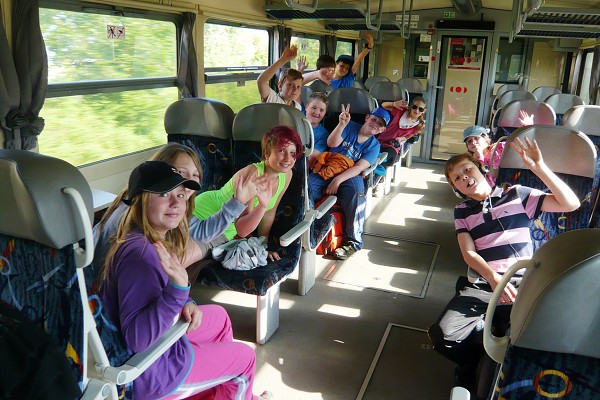 Výlet 5. třídy do Harrachova