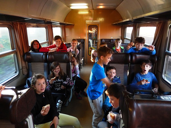 Výlet 5. třídy do Žacléře