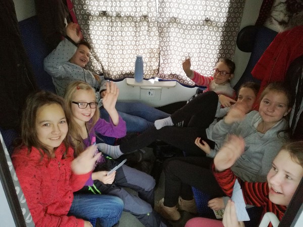 Výlet 5. třídy do adventní Prahy