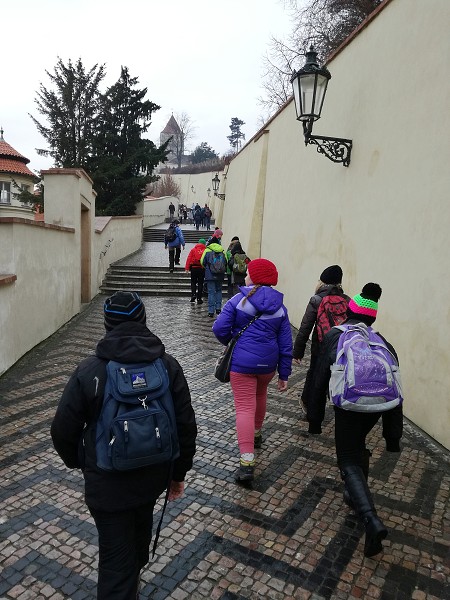 Výlet 5. třídy do adventní Prahy