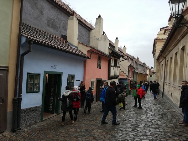 Výlet 5. třídy do adventní Prahy