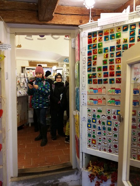 Výlet 5. třídy do adventní Prahy