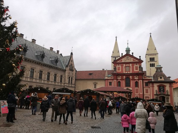 Výlet 5. třídy do adventní Prahy