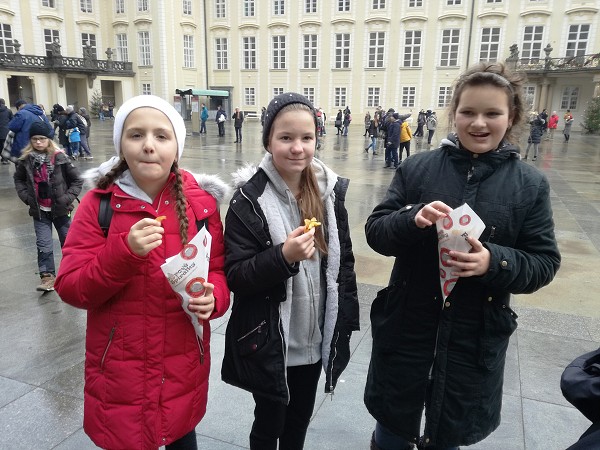 Výlet 5. třídy do adventní Prahy