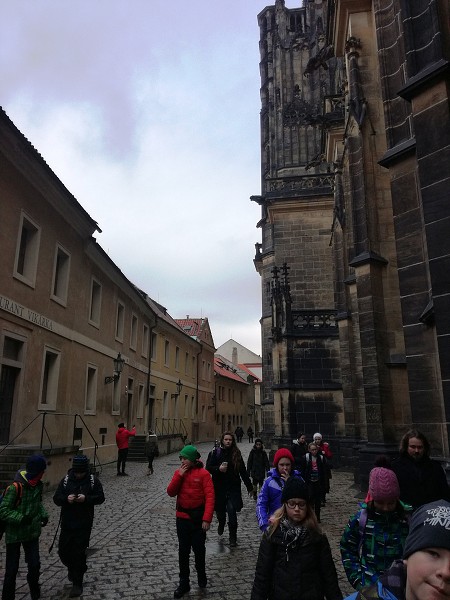 Výlet 5. třídy do adventní Prahy