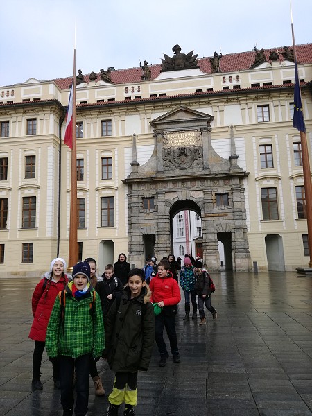 Výlet 5. třídy do adventní Prahy