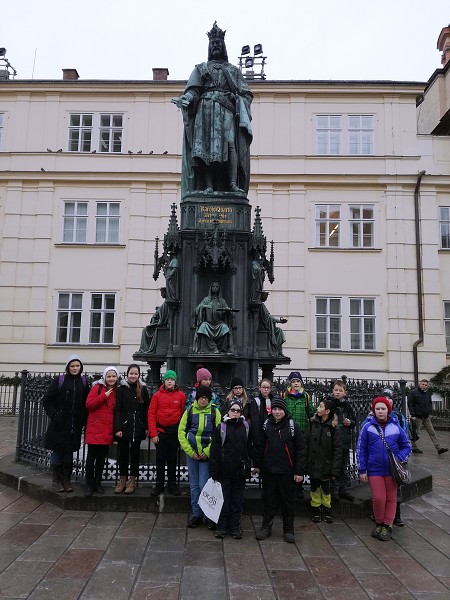 Výlet 5. třídy do adventní Prahy