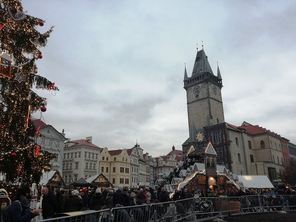 Výlet 5. třídy do adventní Prahy