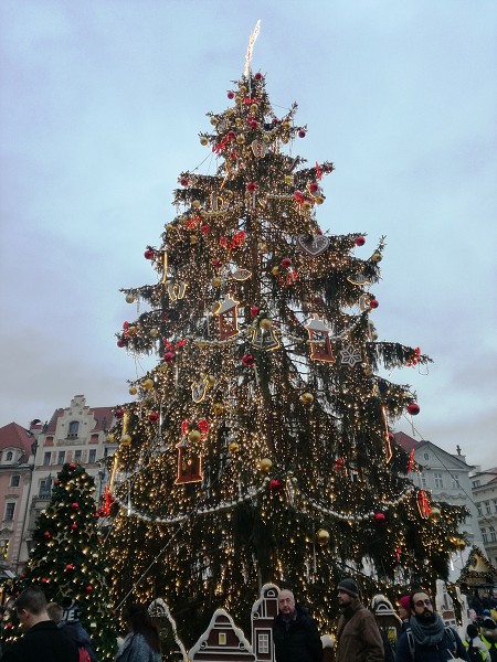 Výlet 5. třídy do adventní Prahy