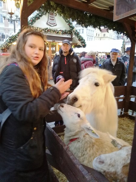 Výlet 5. třídy do adventní Prahy