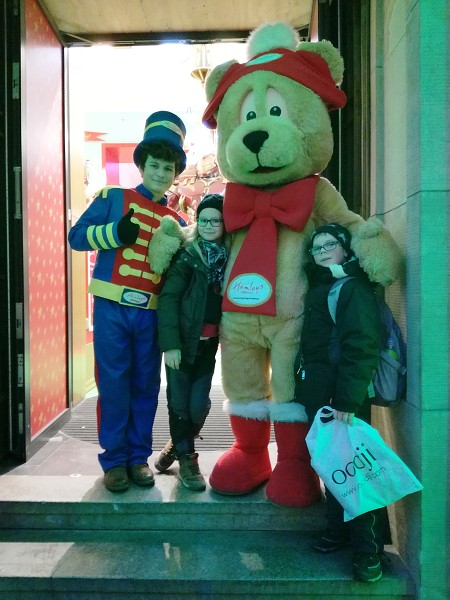 Výlet 5. třídy do adventní Prahy