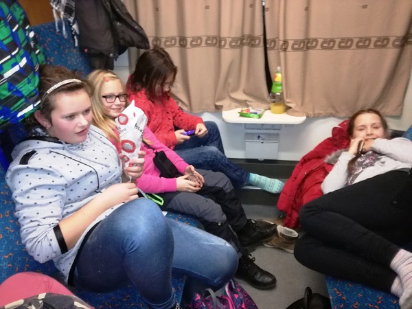 Výlet 5. třídy do adventní Prahy