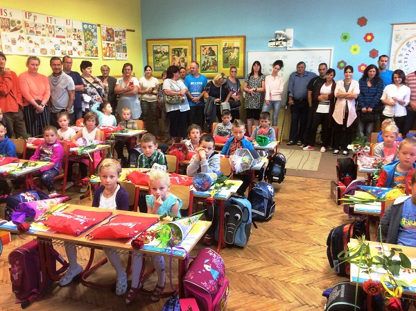 První den ve škole