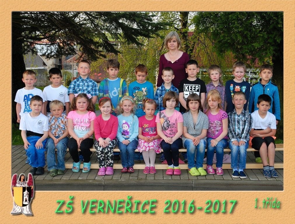 1. třída, školní rok 2016/2017