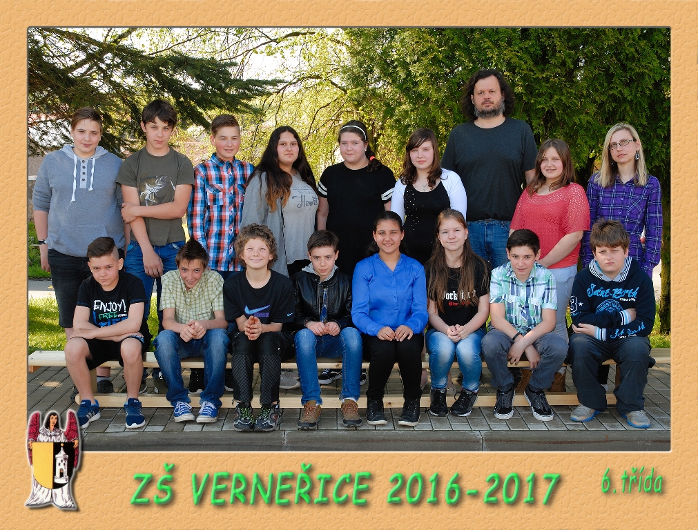 6. třída, školní rok 2016/2017