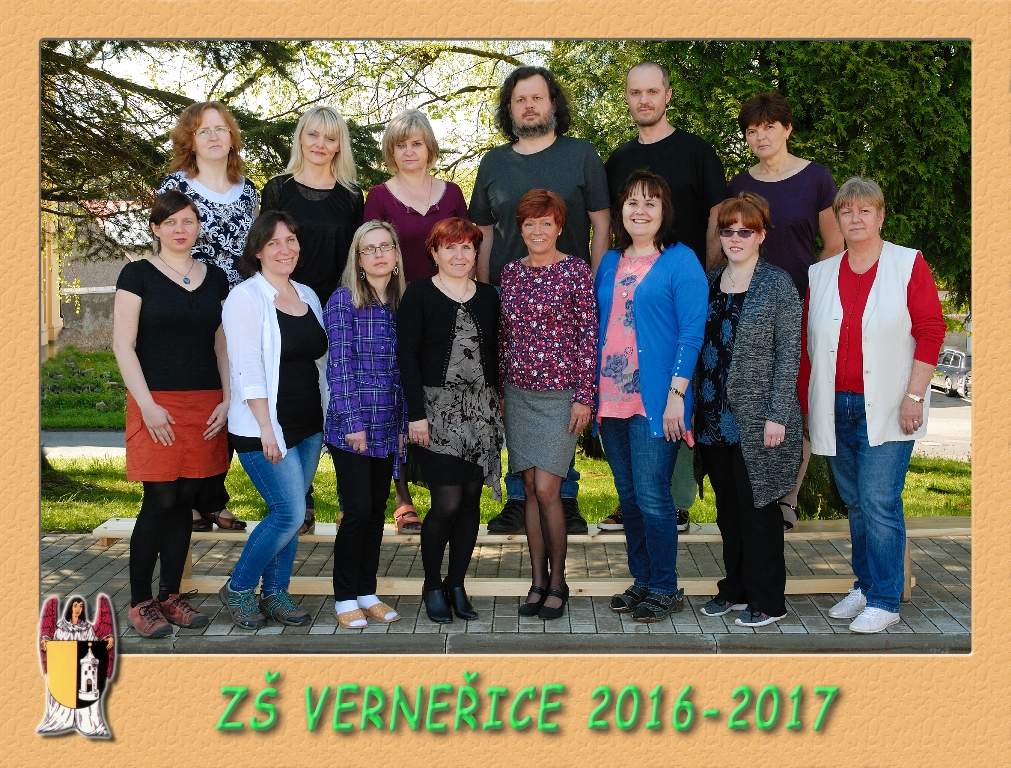 Pedagogický sbor, školní rok 2016/2017