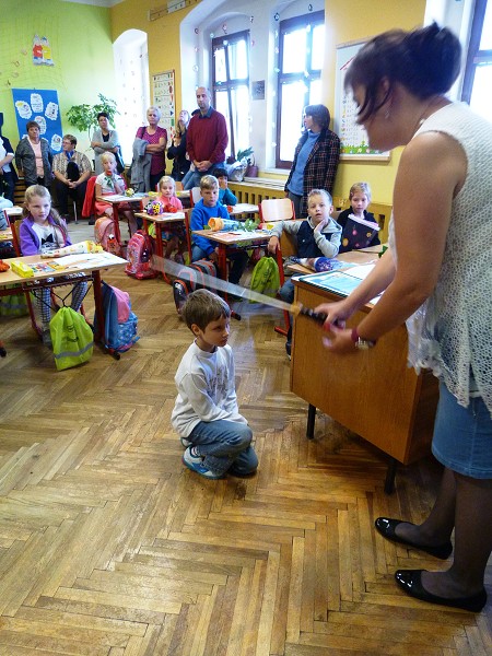 První den ve škole