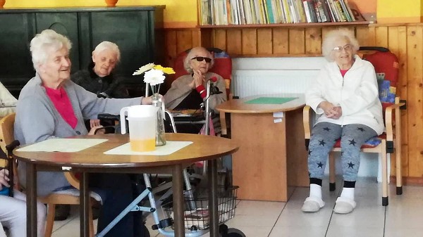 Vystoupení v domově pro seniory