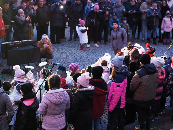 Rozsvícení vánočního stromu