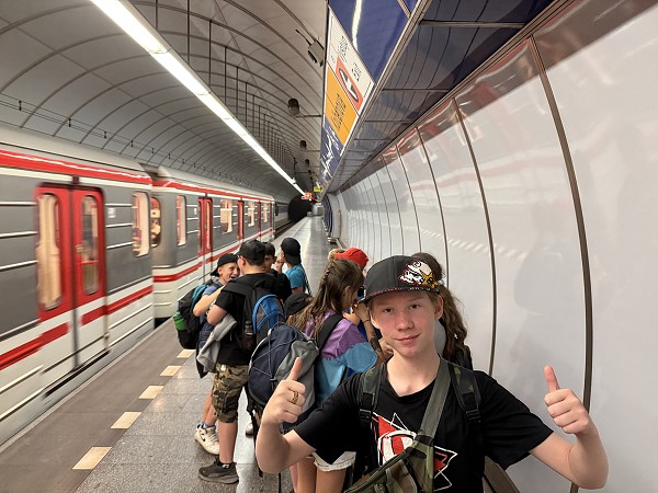 Školní výlet do Prahy