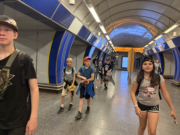 Školní výlet do Prahy