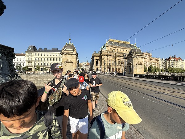 Školní výlet do Prahy