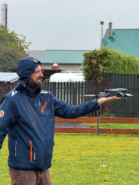 Skyworker - beseda o dronech