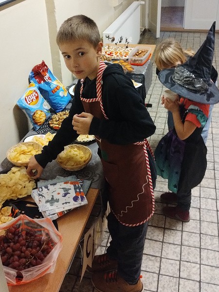 Dýňodlabání na 1. stupni