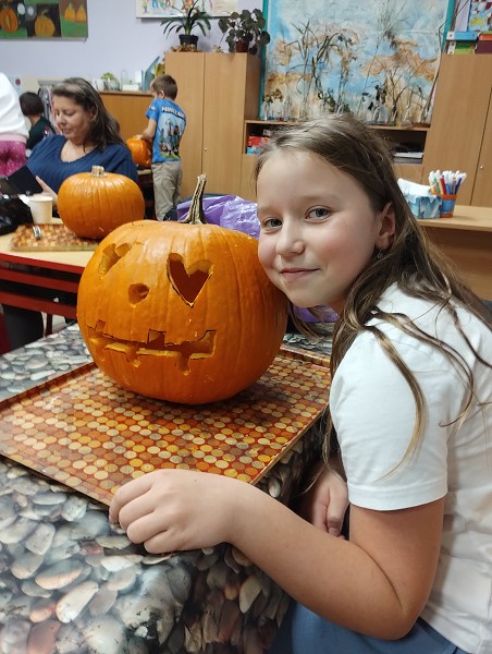 Dýňodlabání na 1. stupni