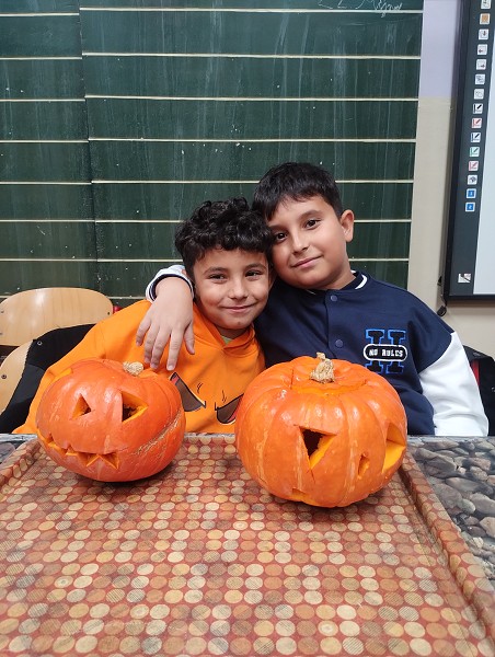 Dýňodlabání na 1. stupni