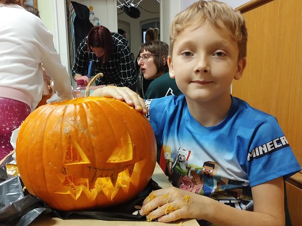 Dýňodlabání na 1. stupni