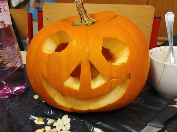 Dýňodlabání na 1. stupni