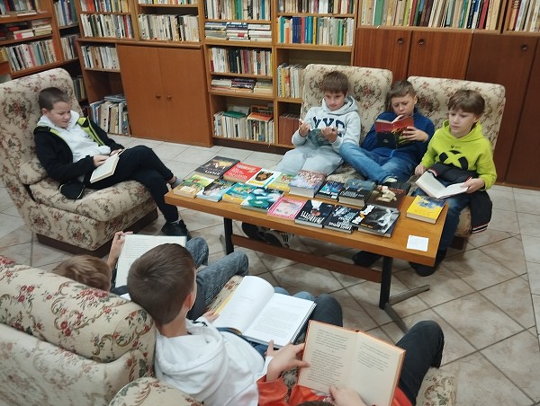 Návštěva místní knihovny