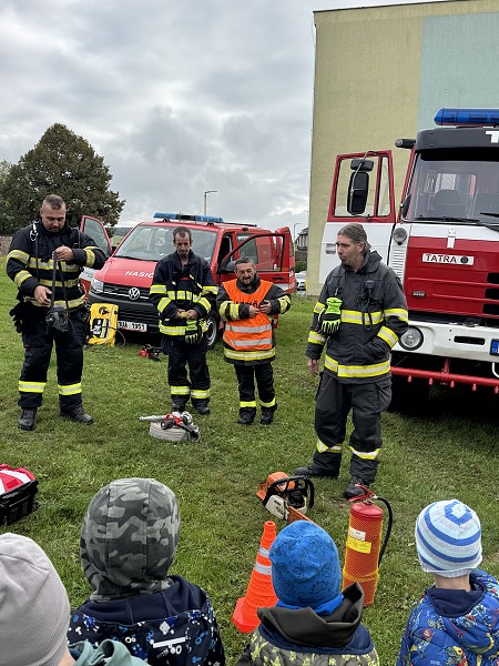 Návštěva IZS ve Verneřicích