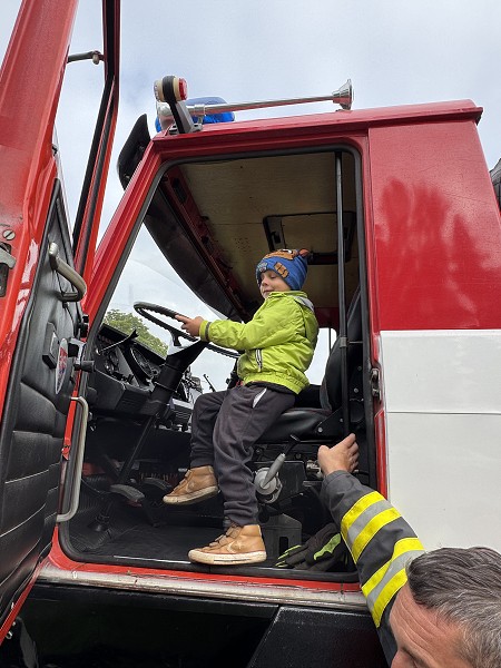 Návštěva IZS ve Verneřicích