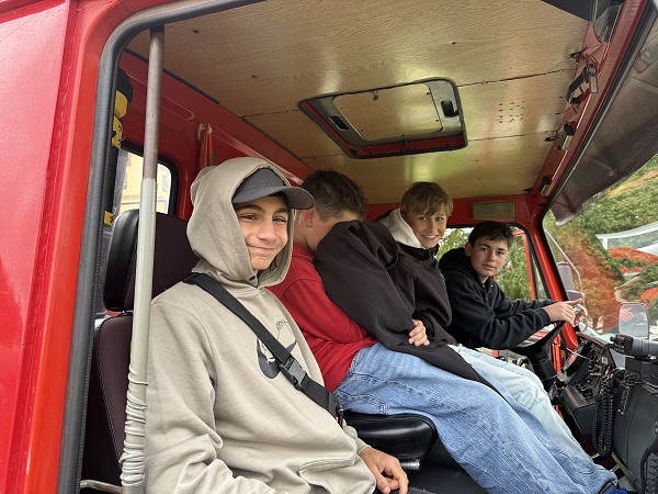 Návštěva IZS ve Verneřicích