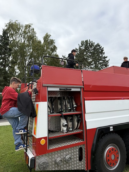 Návštěva IZS ve Verneřicích