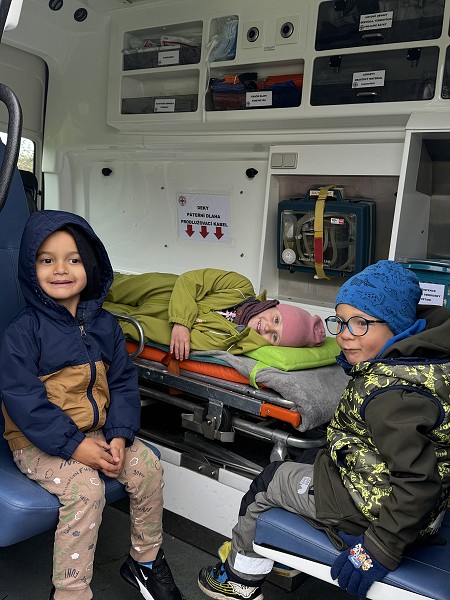 Návštěva IZS ve Verneřicích