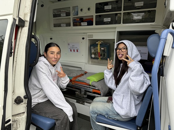 Návštěva IZS ve Verneřicích