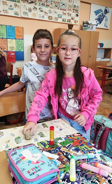 Společná hodina čtení a tvoření