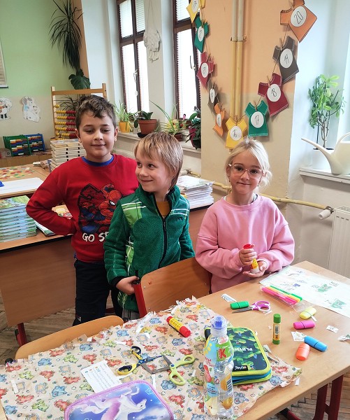 Společná hodina čtení a tvoření