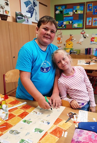 Společná hodina čtení a tvoření