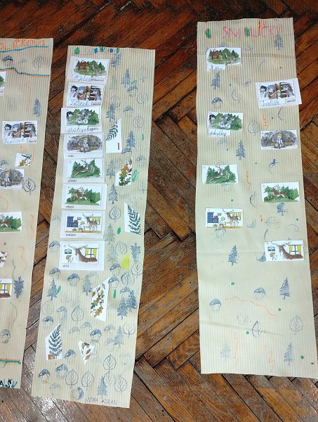 Společná hodina čtení a tvoření