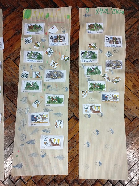 Společná hodina čtení a tvoření