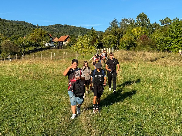 1. výlet turistického kroužku