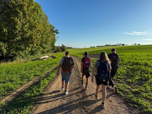 1. výlet turistického kroužku