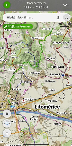 1. výlet turistického kroužku